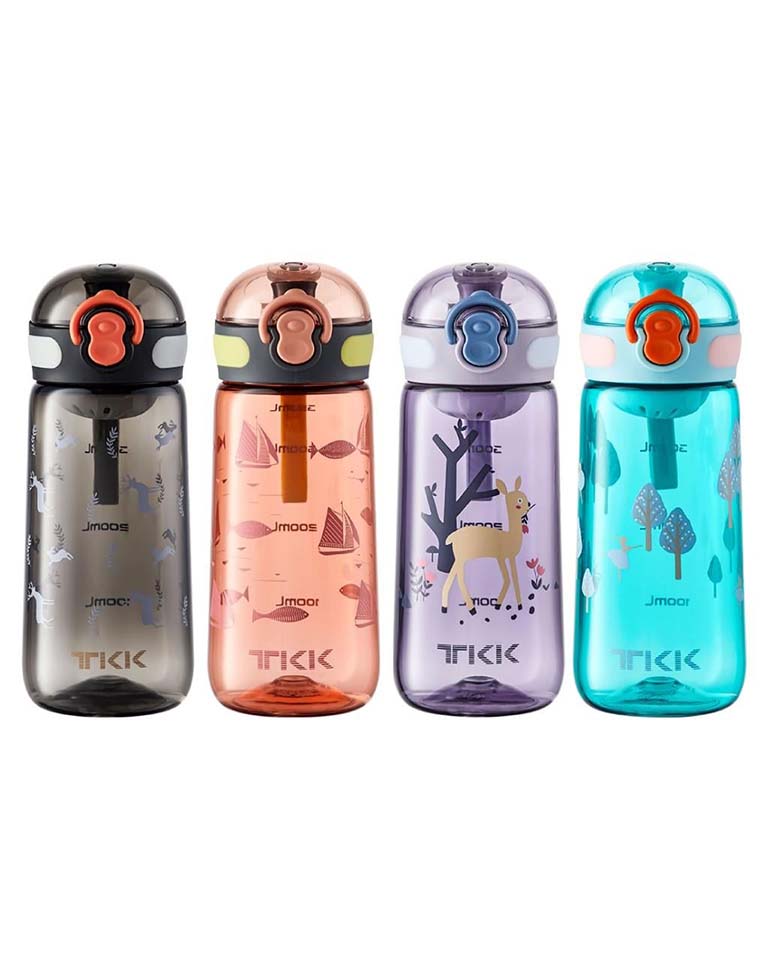 Vagonlife TKK 400 ml Desenli Tritan Su Matarası (T1005-400 ML) | Makrongame