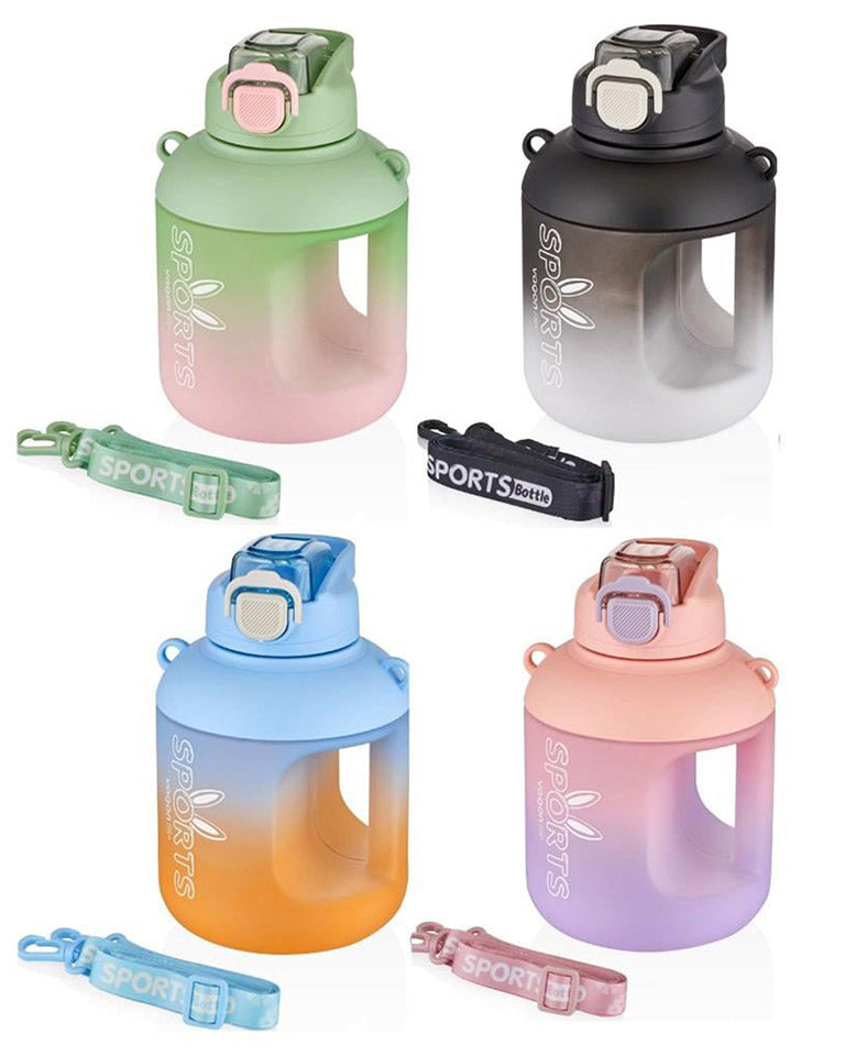 Vagonlife Tritan 1100 ml Çocuk Askılı Soft Touch Su Matarası (VGN2302) | Makrongame