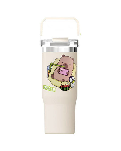 Diller 950 ml Sevimli Figürlü Paslanmaz Çelik Termos (D9358-950) | Markongame