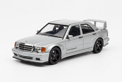 Mini GT 1/64 Mercedes-Benz 190E 2.5-16 Evolution II – Astral Silver (MGT00852-BL)