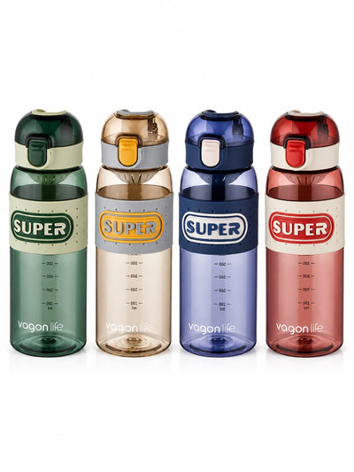 Vagonlife Silikon Gövdeli Su Matarası 600 ml (VGN2024) | Makrongame