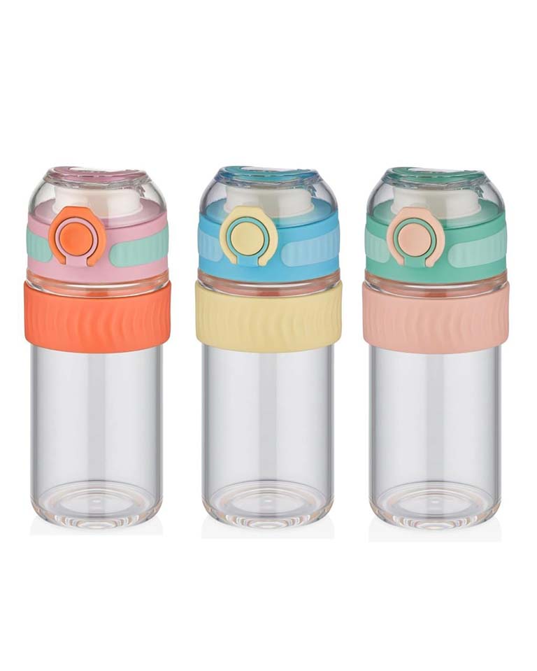 Vagonlife TKK 400 ml Dayanıklı Cam Su Matarası (T5003-KARMA) | Makrongame