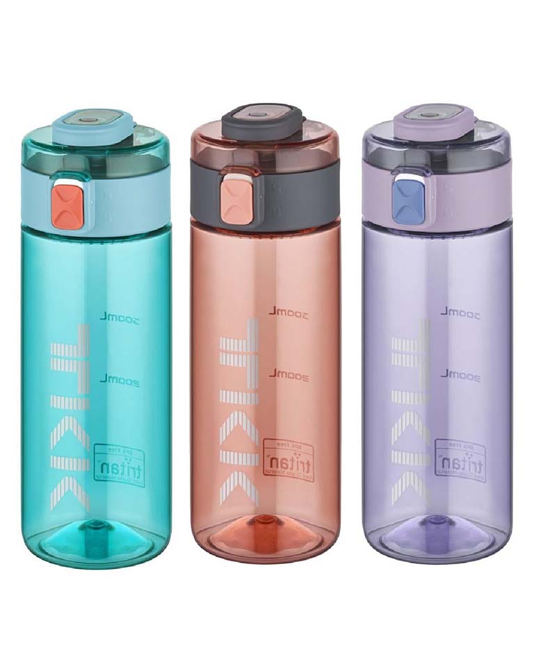 Vagonlife TKK 500 ml Silikon Gövde Tritan Su Matarası (T1012-500 ML) | Makrongame
