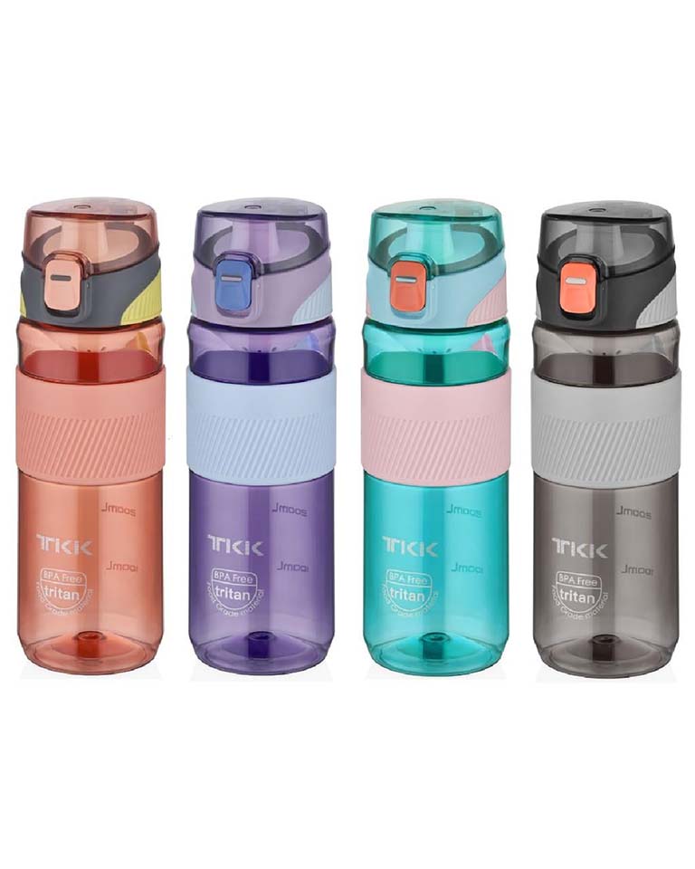 Vagonlife TKK 550 ml Silikon Gövde Tritan Su Matarası (T1002-550 ML) | Makrongame