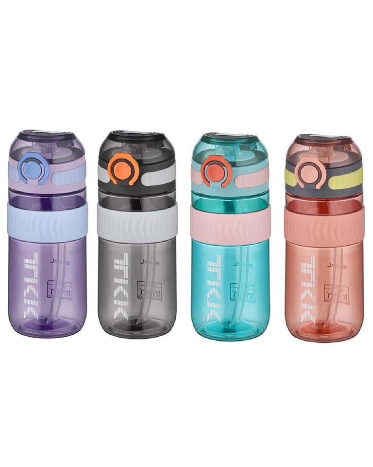Vagonlife TKK 550 ml Silikon Gövde Tritan Su Matarası (T1016-KARMA) | Makrongame