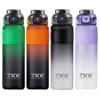 TKK 800 ml Çift Renk Soft-Touch Tritan Su Matarası (T1020G) | Makrongame