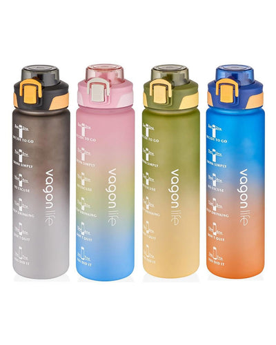Vagonlife Soft Touch Motivasyon Su Matarası 1000 ml (VGN2310) | Makrongame